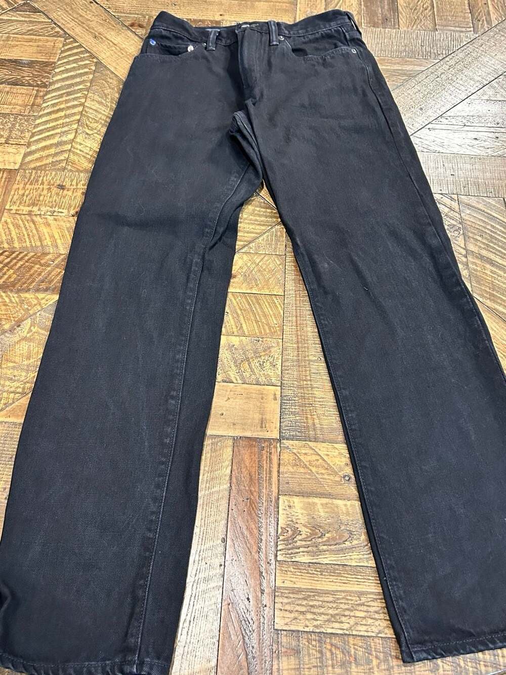 Gap 1969 Easy Jeans Size 29x32 Black Denim